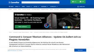 
                            11. Command & Conquer Tiberium Alliances - Update: EA äußert sich zu ...