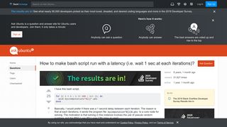 
                            7. command line - How to make bash script run with a latency (i.e ...