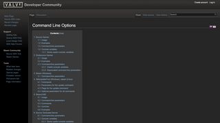 
                            5. Command Line Options - Valve Developer Community