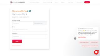 
                            3. CommandCenterHD Login - Industry Weapon