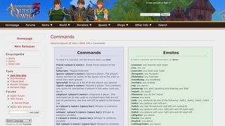 
                            5. Commands - AQ3D - Wikidot