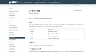 
                            2. Commands - Pritunl Documentation