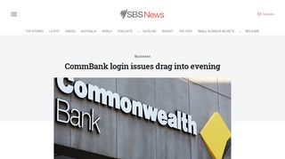 
                            9. CommBank login issues drag into evening | SBS News