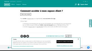 
                            7. Comment accéder à mon l'espace client - BASE