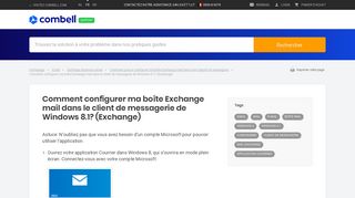 
                            7. Comment configurer ma boîte Exchange mail dans le client de ...