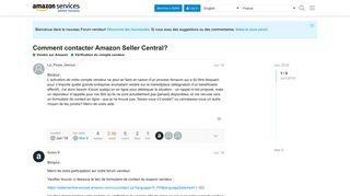 
                            8. Comment contacter Amazon Seller Central? - Vérification du compte ...
