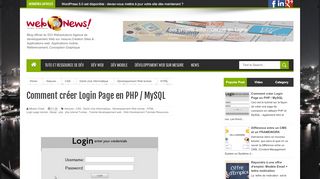 
                            4. Comment créer Login Page en PHP / MySQL | DCI Websolutions (DCI ...
