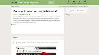 
                            7. Comment créer un compte Minecraft: 5 étapes - wikiHow