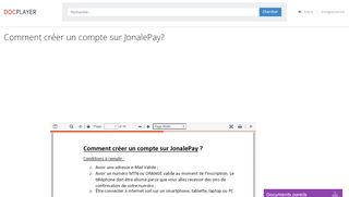 
                            4. Comment créer un compte sur JonalePay? - PDF