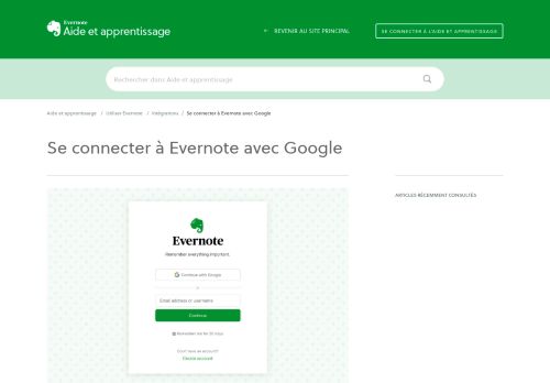 
                            6. Comment se connecter à Evernote avec Google – Aide ...