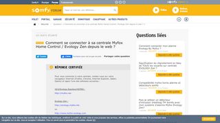 
                            5. Comment se connecter à sa centrale Myfox Home Control / Evology ...