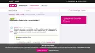 
                            4. Comment se connecter à un Telenet Wifree ? | VOO