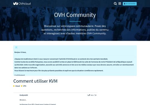 
                            9. Comment utiliser KVM - VPS - OVH Community