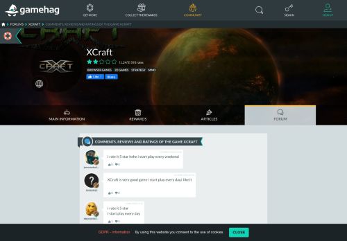
                            6. Comments, reviews and ratings of the game XCraft | Gamehag