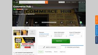 
                            12. Commerce Hub, Lalpur - Tutorials in Ranchi - Justdial