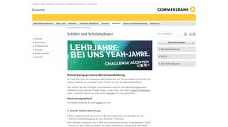 
                            6. Commerzbank AG - Bewerbungsprozess Berufsausbildung