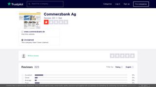 
                            7. Commerzbank Ag Reviews | Read Customer Service Reviews of www ...