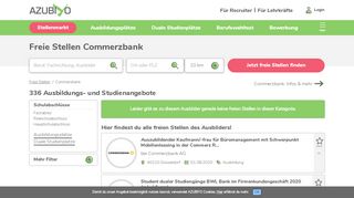 
                            4. Commerzbank Ausbildung: Freie Plätze Koblenz Bankkaufmann/-frau ...