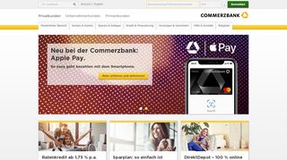 
                            9. Commerzbank: Die Bank für Privat- und Unternehmerkunden
