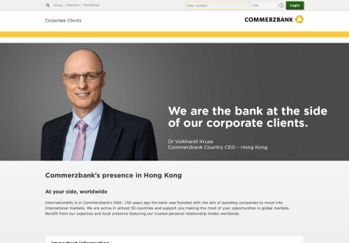 
                            12. Commerzbank in Hong Kong - Commerzbank