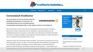 
                            7. Commerzbank Kreditkarten im Vergleich | Infos zum ...