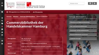 
                            7. Commerzbibliothek der Handelskammer Hamburg - Details Stabi ...