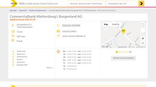 
                            13. Commerzialbank Mattersburg i. Burgenland AG – 7023 Zemendorf ...