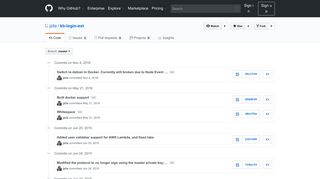 
                            9. Commits · jzila/kb-login-ext · GitHub