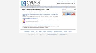 
                            10. Committee Categories: SOA | OASIS