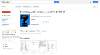 
                            9. Committees And Commissions In India Vol. 5 : 1962-63