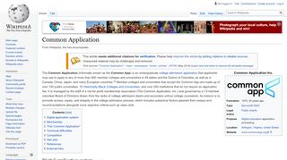 
                            9. Common Application - Wikipedia