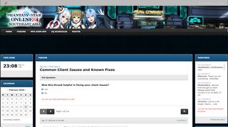 
                            12. Common Client Issues and Known Fixes | PSO2SEA