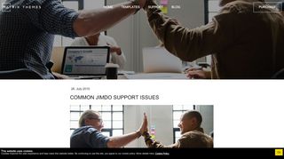 
                            12. Common Jimdo Support Issues - Official website - Matrix Themes