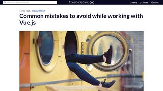 
                            13. Common mistakes to avoid while working with Vue.js ...