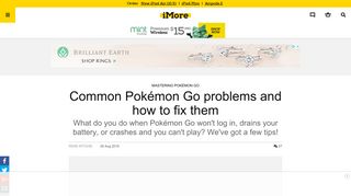 
                            4. Common Pokémon Go problems and how to fix them | iMore