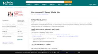 
                            12. Commonwealth Shared Scholarship - Eligibility, Application Process ...