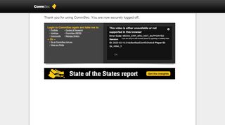
                            13. CommSec | Thank you for using CommSec. You are now logged off.