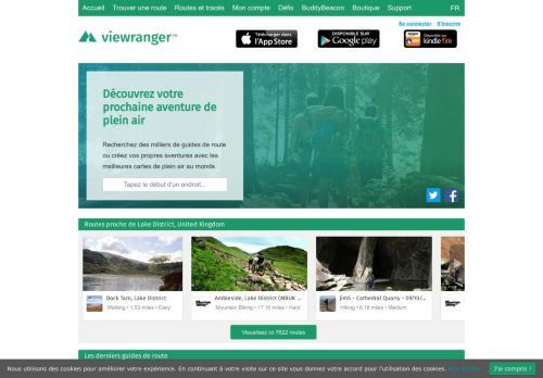 
                            2. Communauté en ligne de planification et de partage d ... - ViewRanger