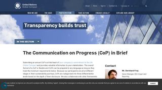 
                            4. Communication on Progress | UN Global Compact