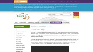 
                            7. Communications / LucidChart Help - School District 49