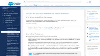 
                            3. Communities User Licenses - Salesforce Help