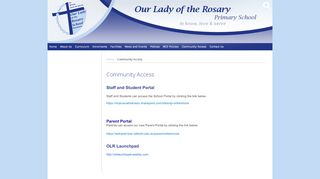 
                            10. Community Access - Our Lady of the Rosary School - Kenmore