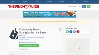 
                            12. Community Bank - Spangdahlem Air Base - Spangdahlem, Germany ...
