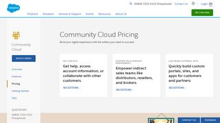 
                            8. Community Cloud: Salesforce Community Pricing - Salesforce EMEA