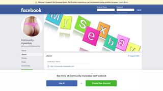 
                            9. Community-mysexbay - About | Facebook