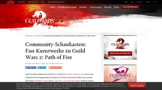 
                            3. Community-Schaukasten: Fan-Kunstwerke zu Guild Wars 2: Path of Fire