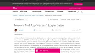 
                            4. Community | Telekom Mail App 