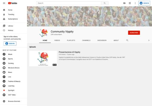 
                            3. Community Vippity - YouTube