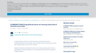 
                            9. [COMMUNITY-WIKI] Fingerabdruckscanner am Samsung Galaxy Note ...