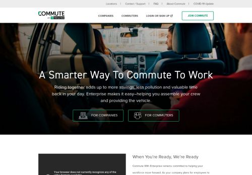 
                            8. Commute with Enterprise: A Smarter Way to Get to Work